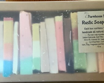 Rustieke zeeppunten