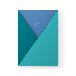 Teal Bday Pocket Card