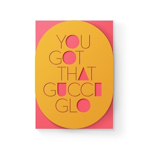 Gucci Glo Sleeve Card