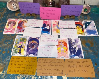 When will this person come forward - open up - blunt truth - tarot reading