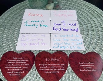 Sale  Channeled love letter messages from your ex / person - spoken from their point of view fast same day same hour