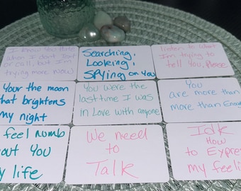 Sale - Channeled Love Messages from  your Ex / Person of interest or crush thinking - same day hour love letter Energy Check secrets fast