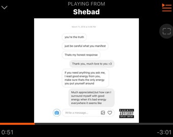Channeled Love Song from Your Ex / Person of Interest