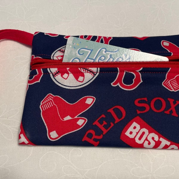 Boston Red Sox Coin Purse/ Gift Card Holder