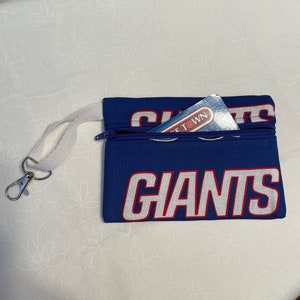 New York Giants coin purse/ gift card holder
