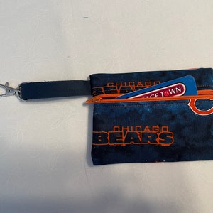 Porta-moedas/porta-cartão-presente Chicago Bears Tie-Dye