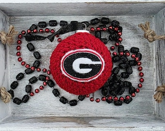 Georgia Christmas Ornament University of Georgia Bulldogs Christmas Gift Basketball Football