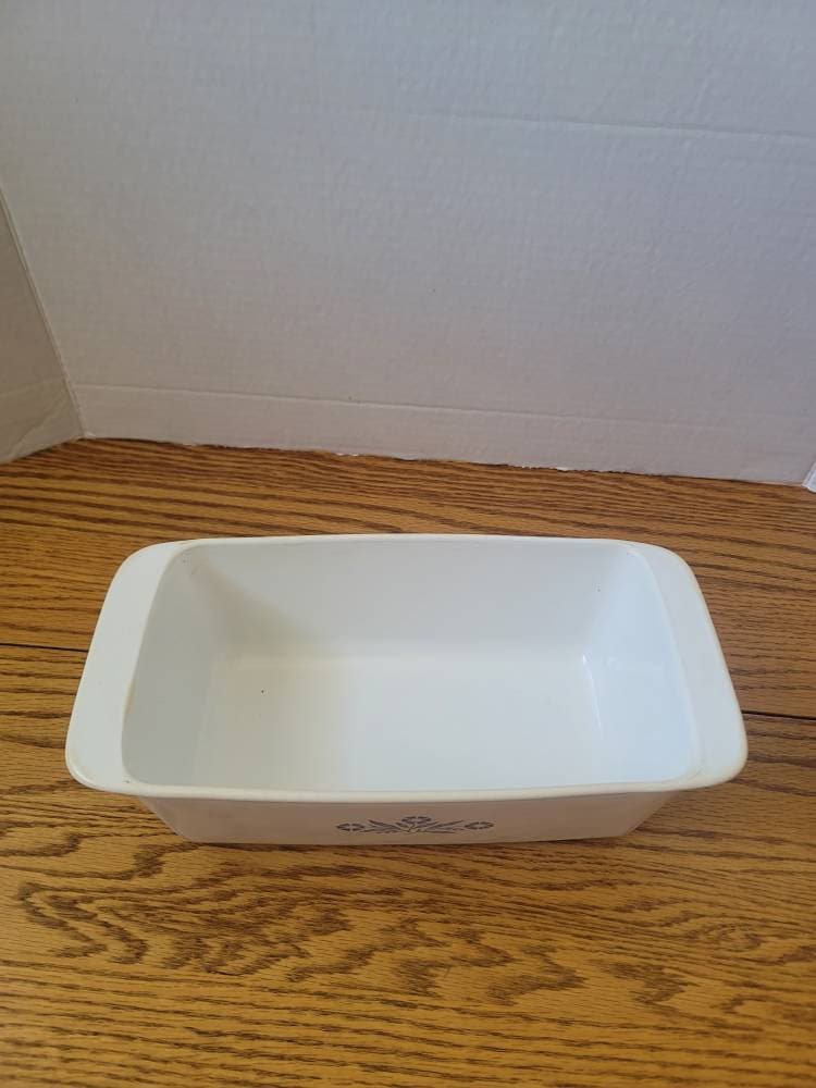 Vintage Corningware Blue Cornflower Loaf Pan P 315 B Etsy