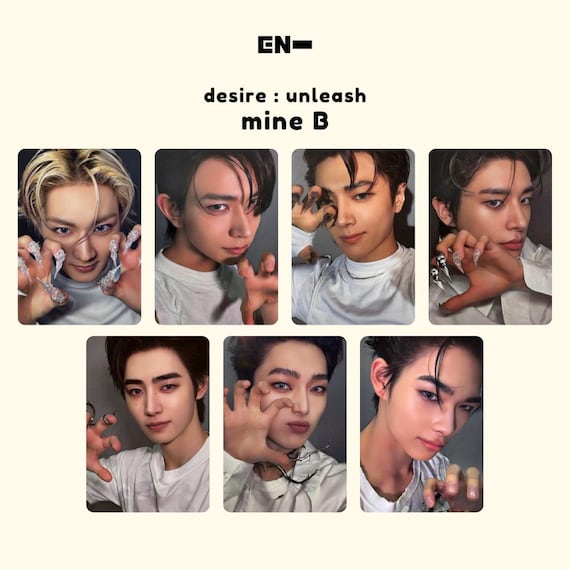 ENHYPEN Desire Unleash: Album Pcs - Etsy