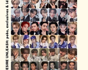 OFFICIAL ENHYPEN Desire Unleash Shopee Kpopmerch Pob Photocards - Etsy