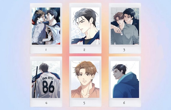 Ryu Ian & Baek Eunsan *melting Point* Polaroids - Etsy