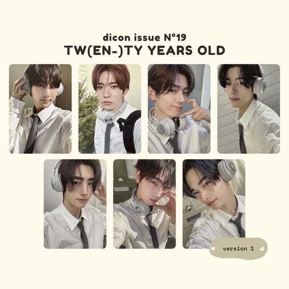 ENHYPEN - tw(EN-)ty years old [DICON Issue N°19 - Unit Ver