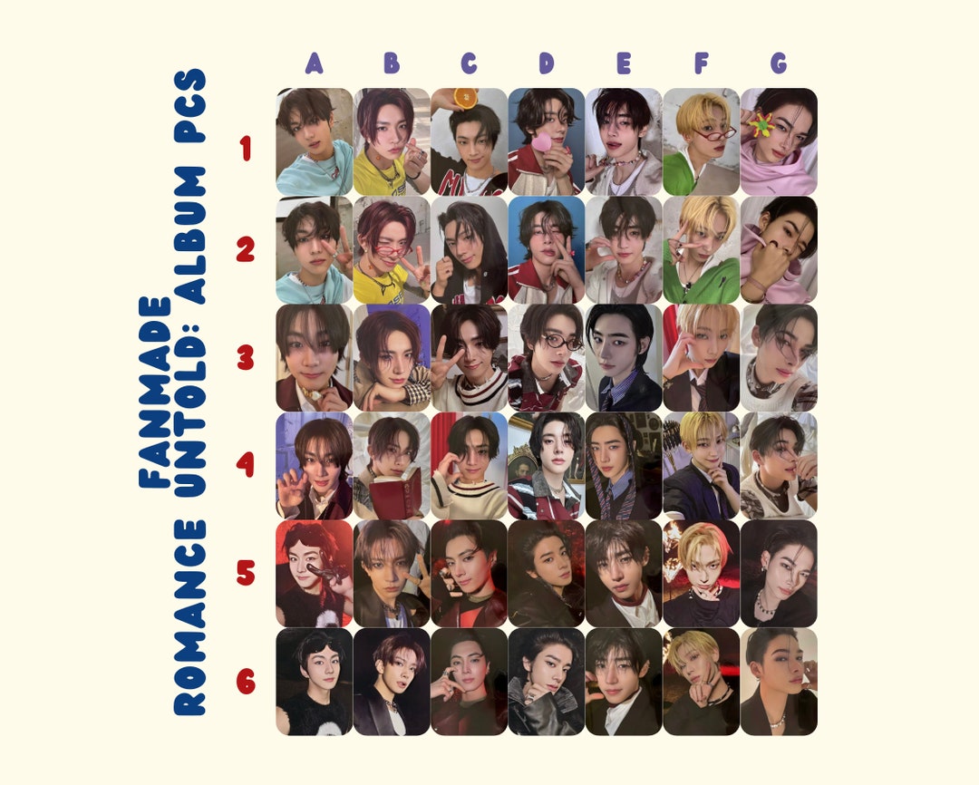 ENHYPEN Romance Untold Album Photocards Etsy
