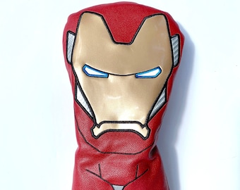 Iron Man Inspired Headcover - Driver or FW Sizes