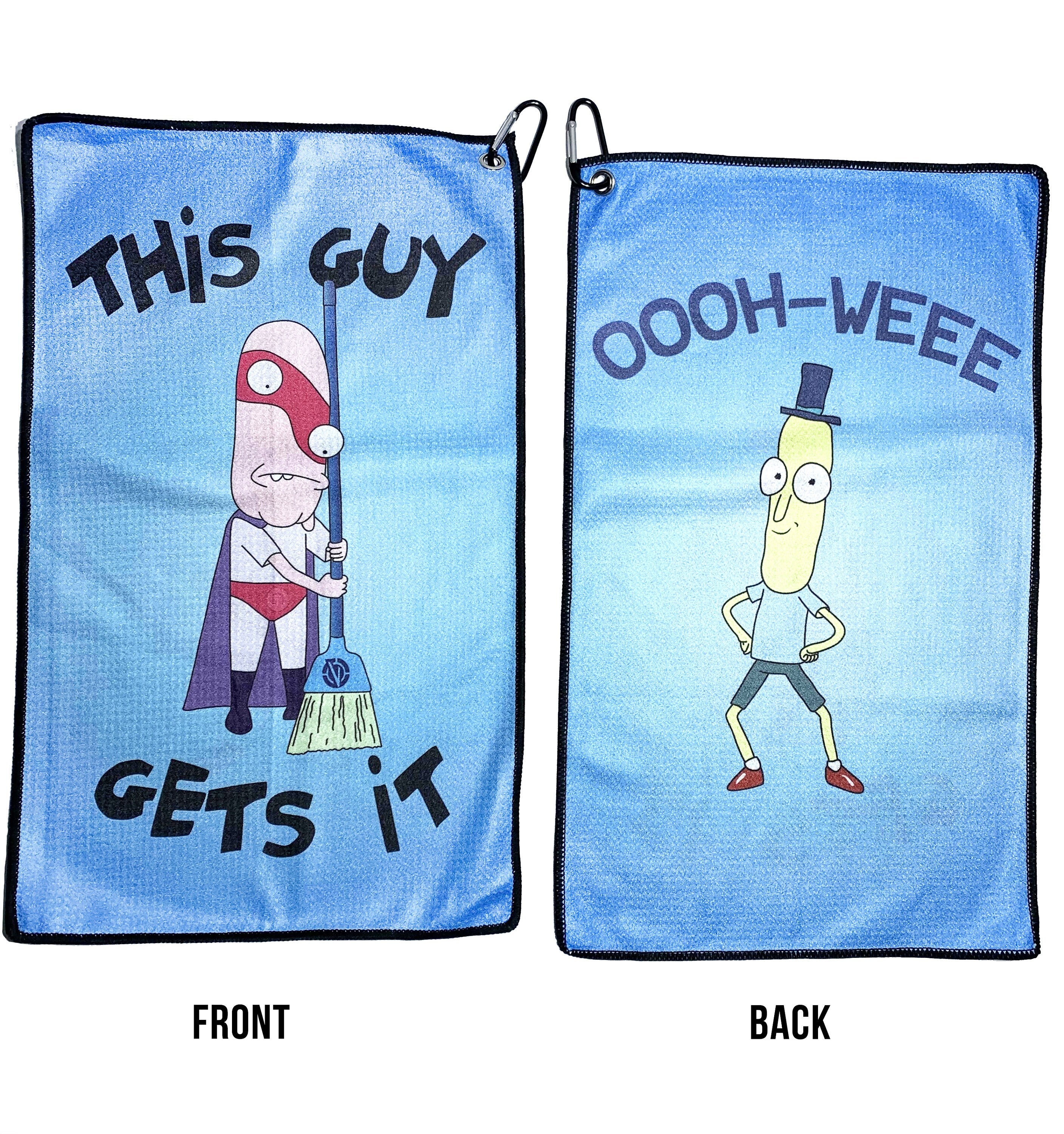 Noob Noob Mr. Poopy Butthole Two Sided Golf Towel - Etsy