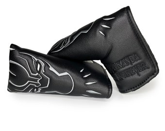 Black Panther Inspired Blade Putter Cover