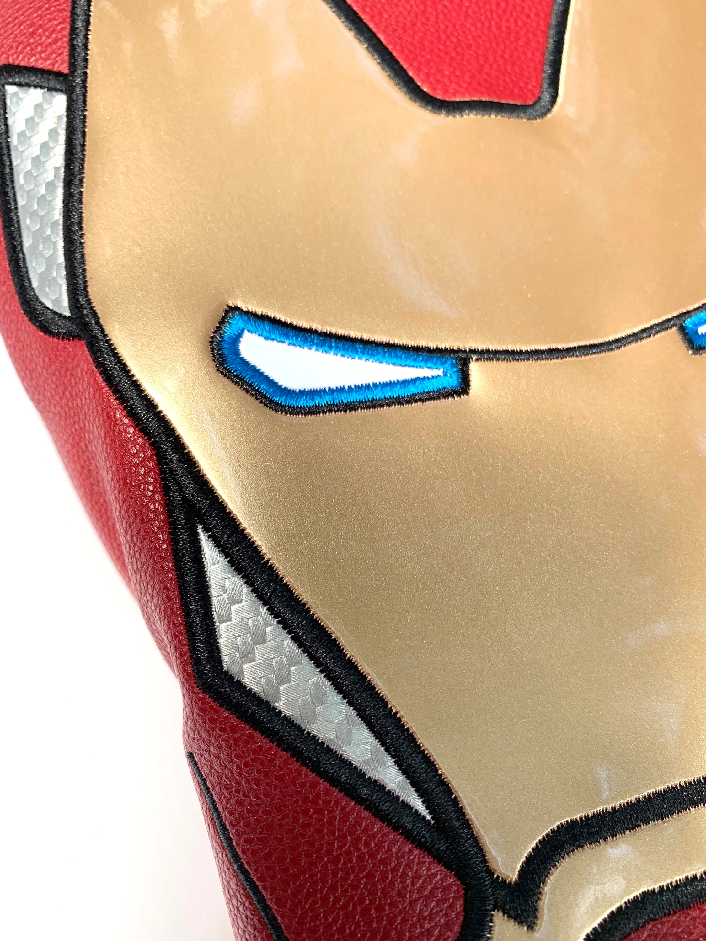 アイアンマン ヘッドカバー アイアンマン風ヘッドカバー - ドライバーまたはFWサイズ - Etsy