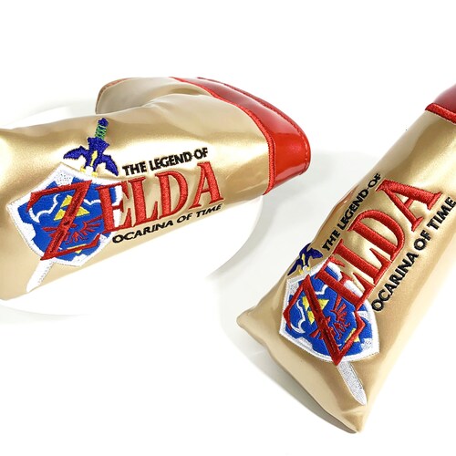 Zelda Inspired Golf Putter Headcover Ocarina of Time Box Art Etsy