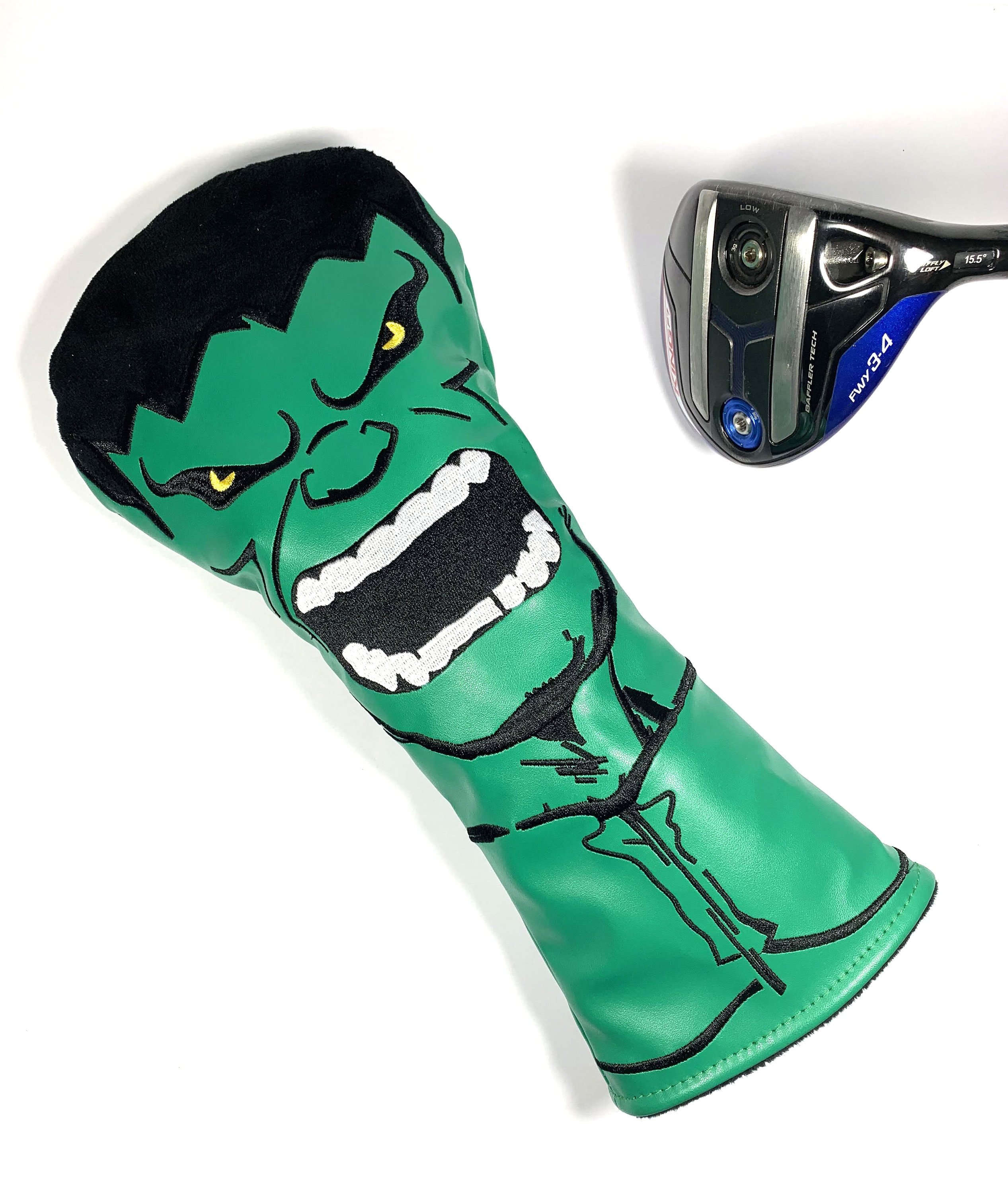 Hulk Inspired Fairway Cover Golf Headcover Etsy