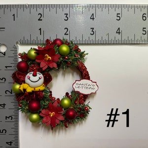 Vol-06 Christmas/Wreaths/Dollhouse/Miniatures