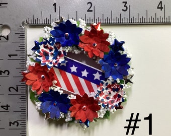 Vol-04 Patriotic/Wreaths/Dollhouse/Miniatures