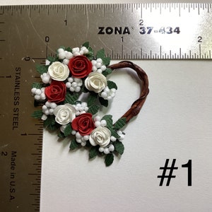 Vol-01/Rose/Grapevine/Hearts/Dollhouse/Miniatures