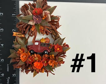 Vol-20 Fall Wreaths Dollhouse Miniatures