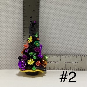 Dollhouse Miniatures Halloween trees Vol-02