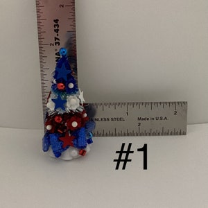 Vol-01 Patriotic/Trees/Dollhouse Miniatures