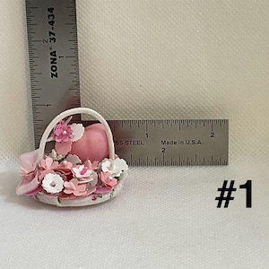 Vol-01 Valentine/Baskets/Dollhouse/Miniatures