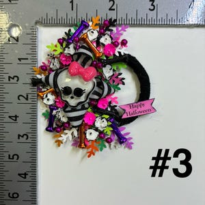 Dollhouse Miniatures Halloween Wreaths Vol-07
