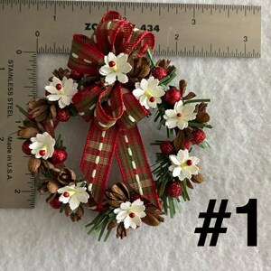 Vol-36 Christmas/Wreaths/Dollhouse/Miniatures