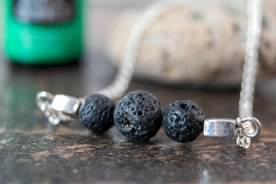Lava bead diffuser necklace deals