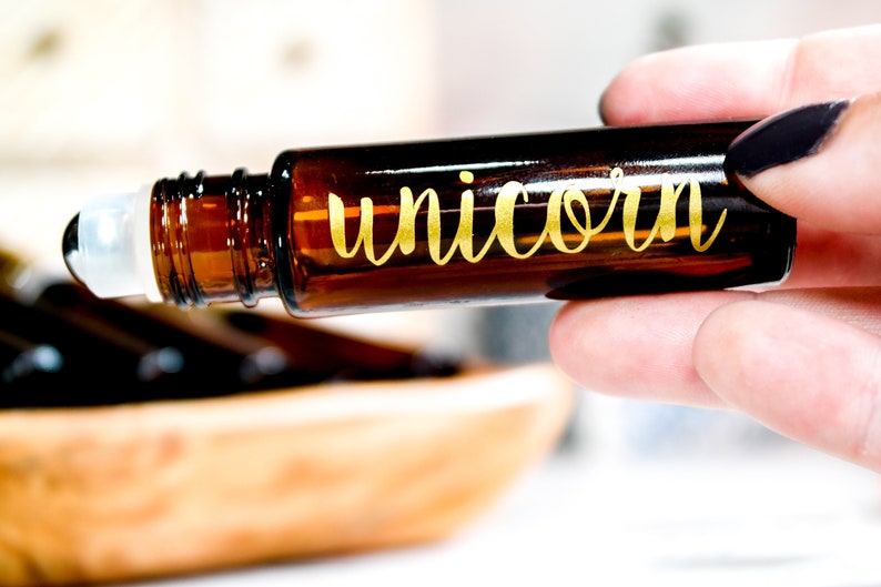 Essential Oil Roller Bottle Labels Vinyl Decals LABELS Etsy