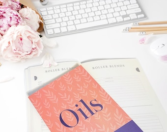 Essential Oil Journal | Recipe Book | Notebook