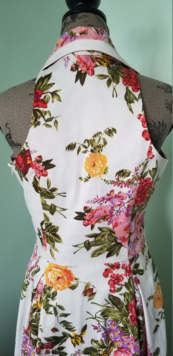 Floral Halter Dress by New Season-Medium - image 4