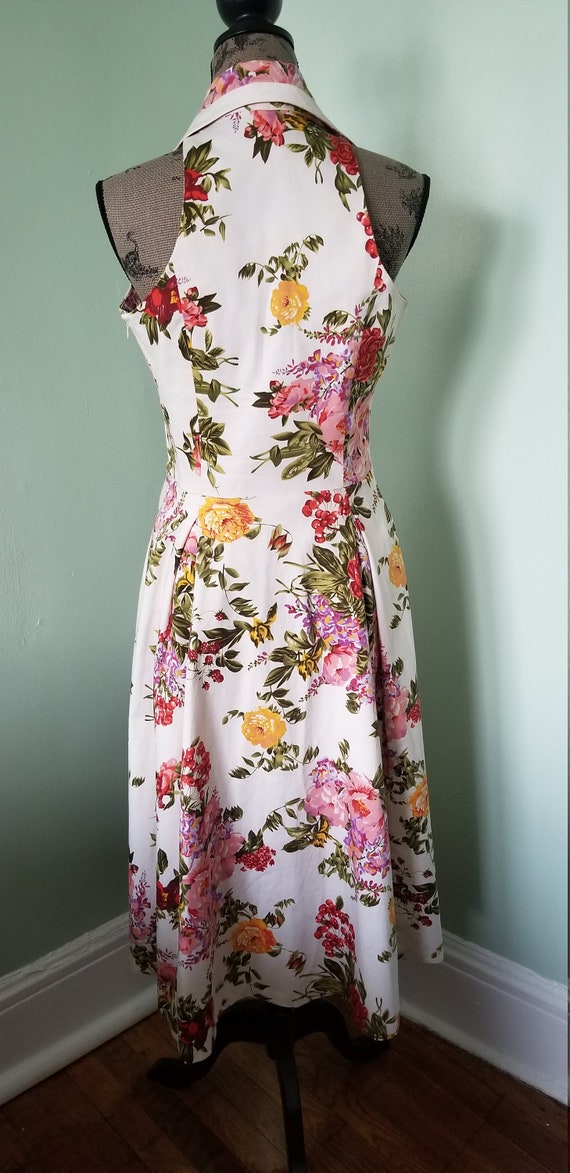 Floral Halter Dress by New Season-Medium - image 3