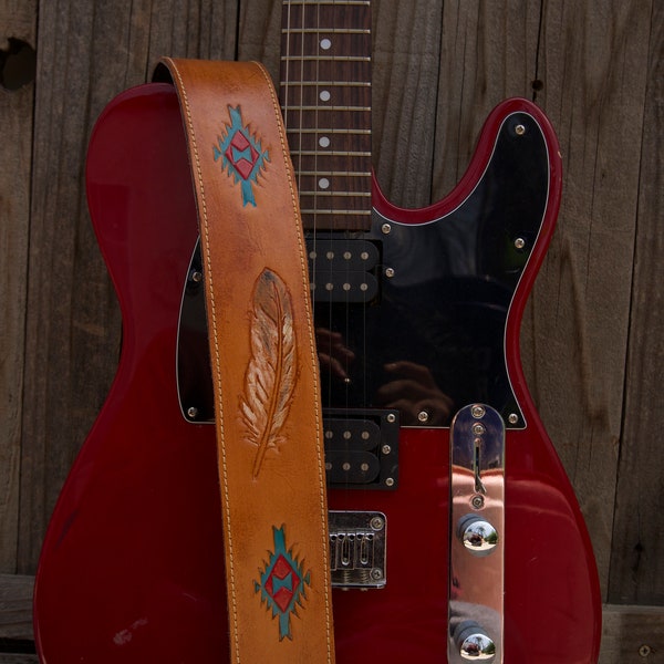 Beaded Guitar Strap