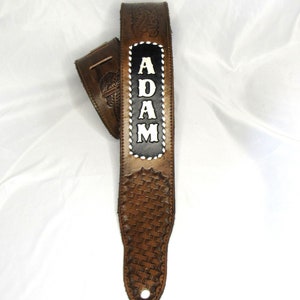 2.5in Leather Guitar strap