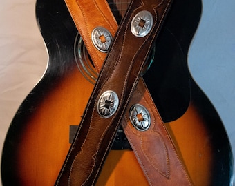 Correa de guitarra Concho con respaldo acolchado (accesorio acústico disponible)