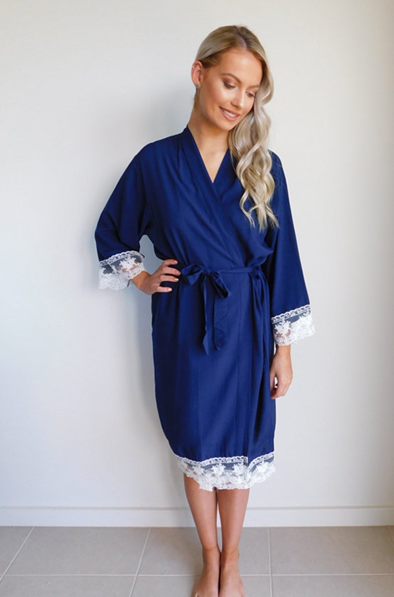 plain cotton robe