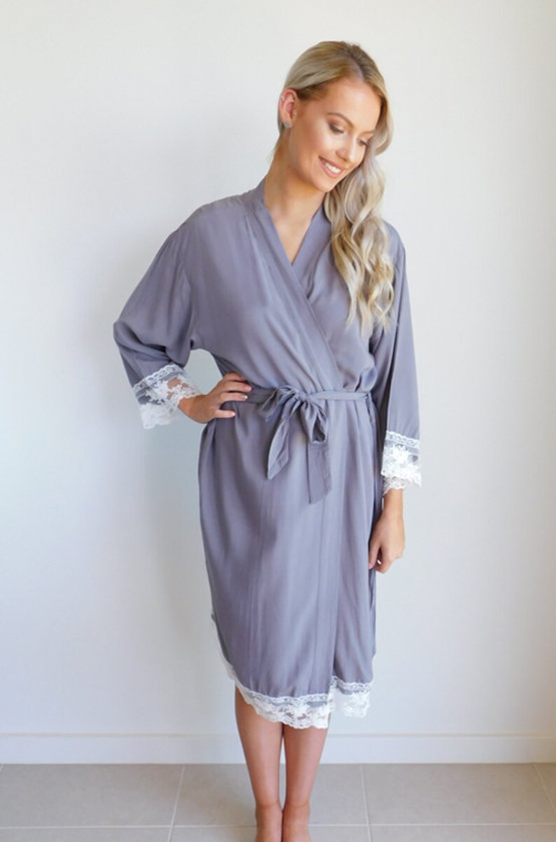 plain cotton robe