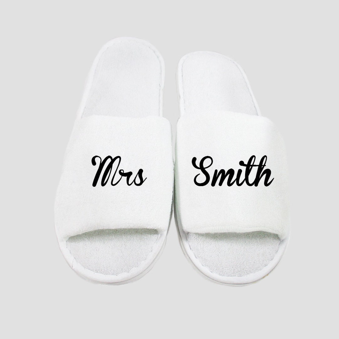 personalised slippers