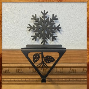 Snowflake #1 Christmas Stocking Holder