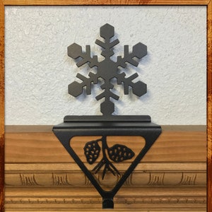 Snowflake #2 Christmas Stocking Holder