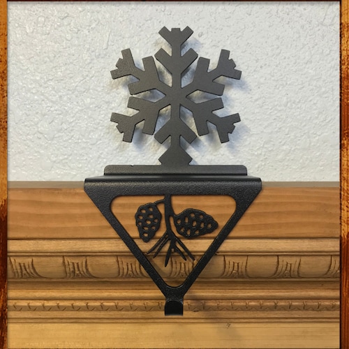 Moose Christmas Stocking Holder Etsy