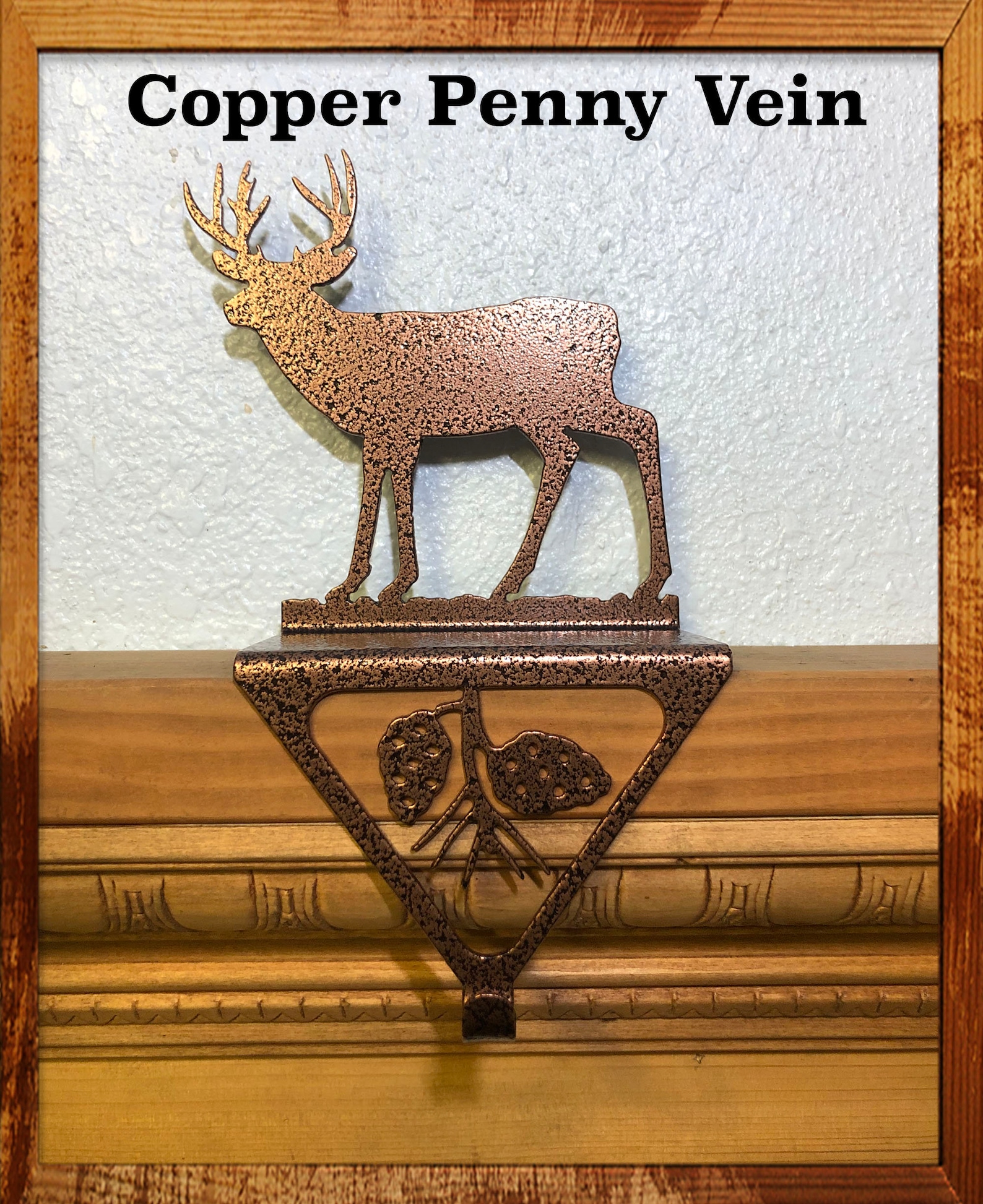 Deer Christmas Stocking Holder Etsy