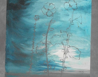 Flowers Painting by the late Artist, Alice Wadowski-Bak