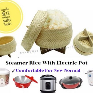 Sticky Rice, Steamers & Serving Baskets » Temple of Thai