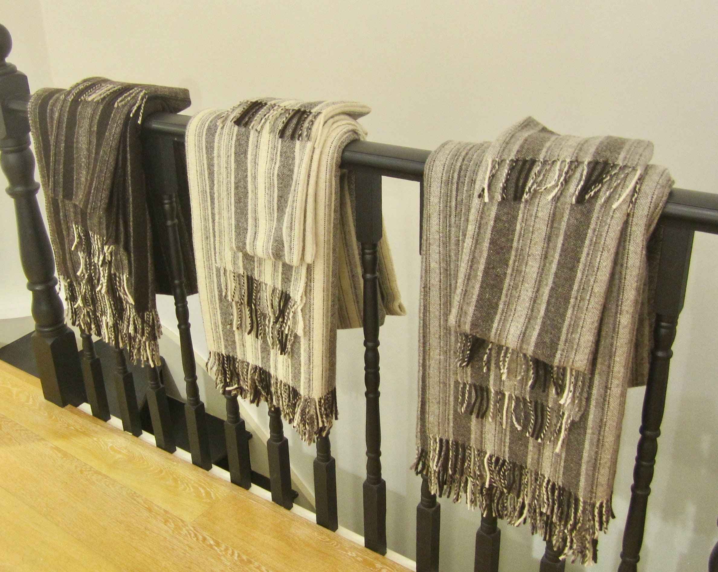 Limited Edition 100% Pure Shetland Wool Blanket/throws/blanket